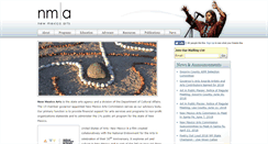 Desktop Screenshot of nmarts.org